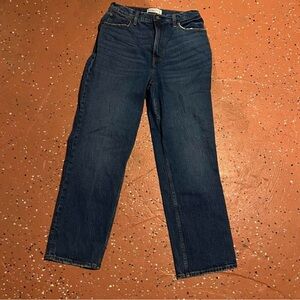 Abercrombie & Fitch Dark Blue Straight Men's Jeans